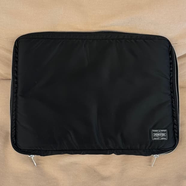 [OS] 포터 x 와코마리아 도큐먼트 케이스 블랙