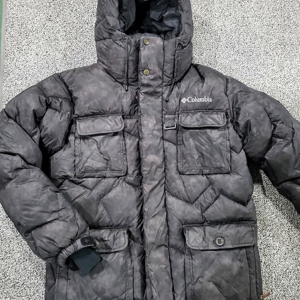 콜롬비아 거위털 패딩 자켓 S