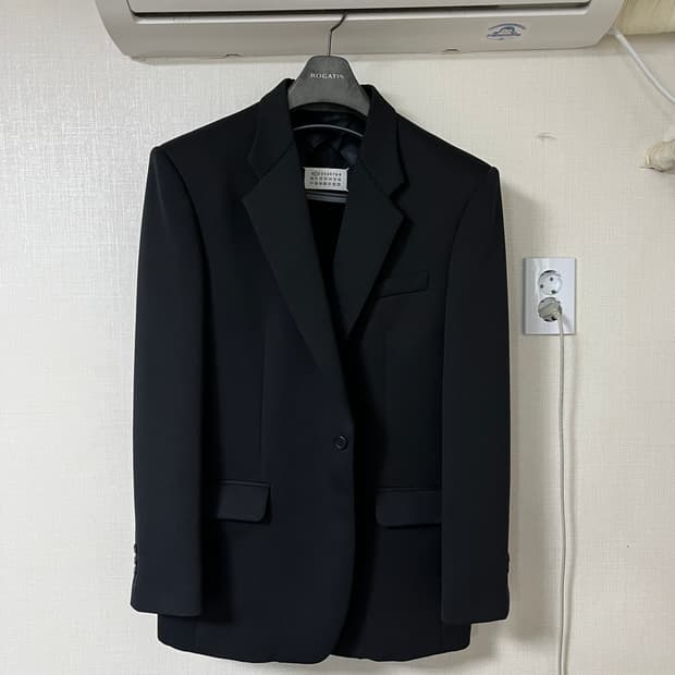 메종 마르지엘라 오버핏 싱글자켓