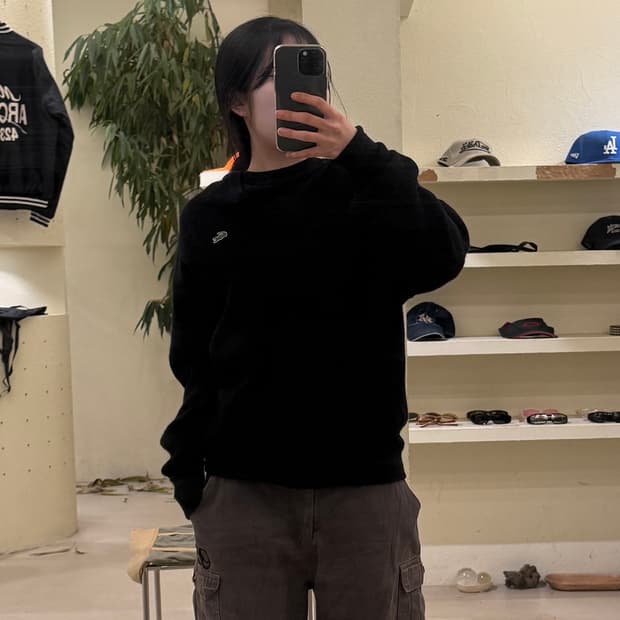 라코스테 브이넥 스몰로고 니트 U336