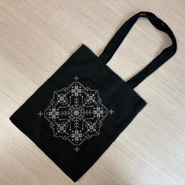 samansamos2 사만사모스 자수 숄더백