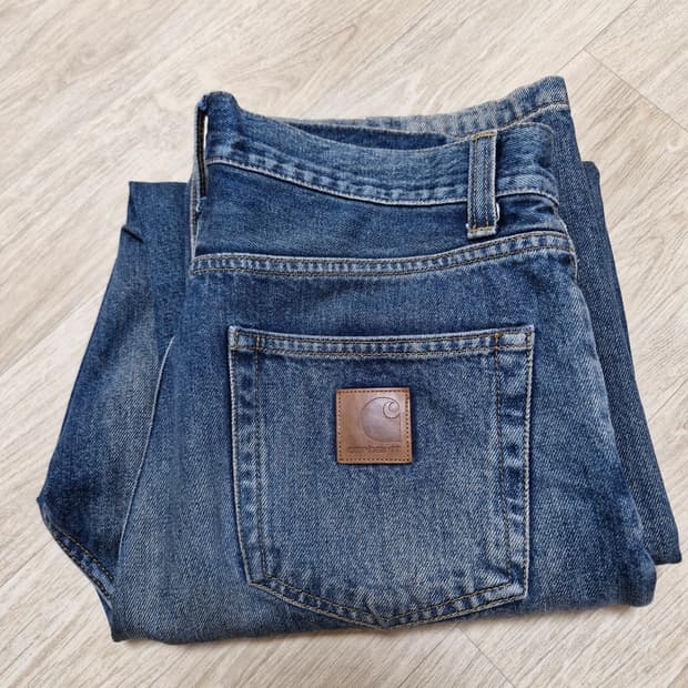 칼하트윕 랜드 팬츠 원 유즈드 블루 30사이즈 판매합니다