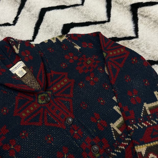 [M]데님앤서플라이 랄프로렌 아즈텍 니트가디건