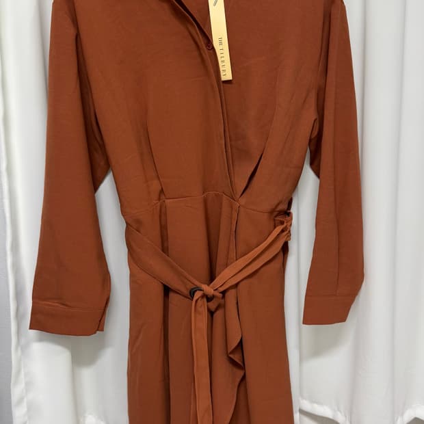 [새상품] 더틸버리 랩스타일 원피스