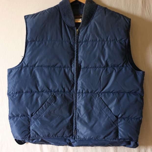 에디바우어 90s 구스다운 베스트 네이비

