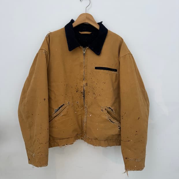 빈티지 덕캔버스 워크자켓