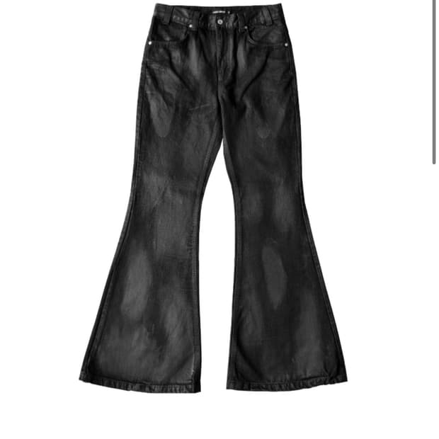 아이필럭키 부츠컷 코팅 플레어진