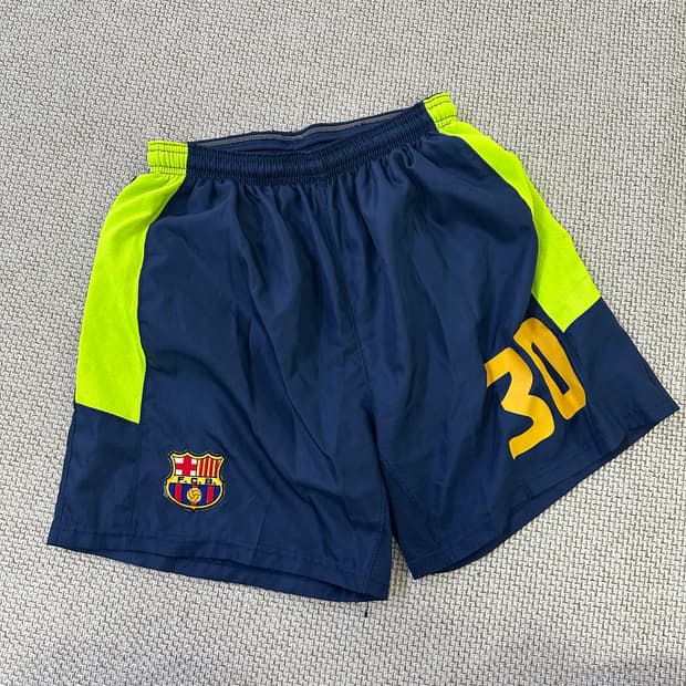 실측확인 빈티지 축구 반바지 0406D