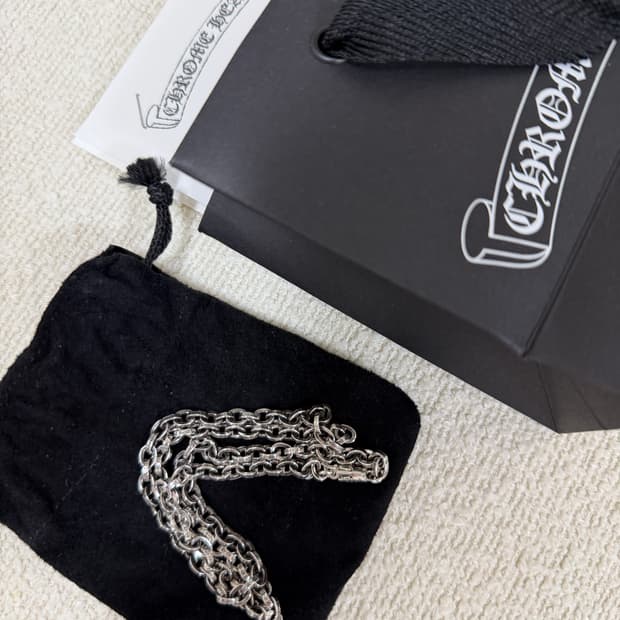 크롬하츠 페이퍼체인 20인치 새제품