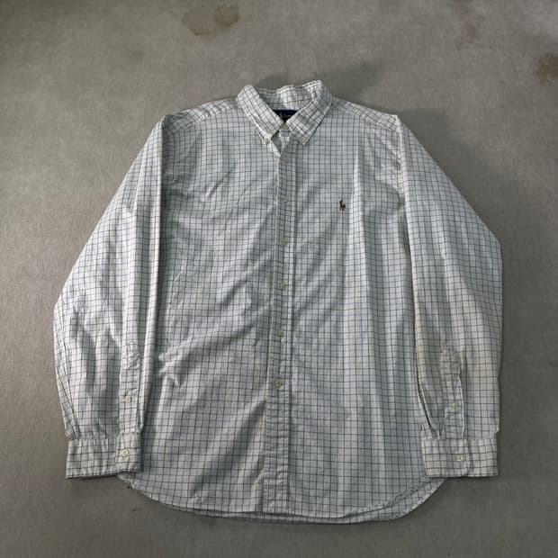 110 폴로랄프로렌 빈티지 체크 셔츠 