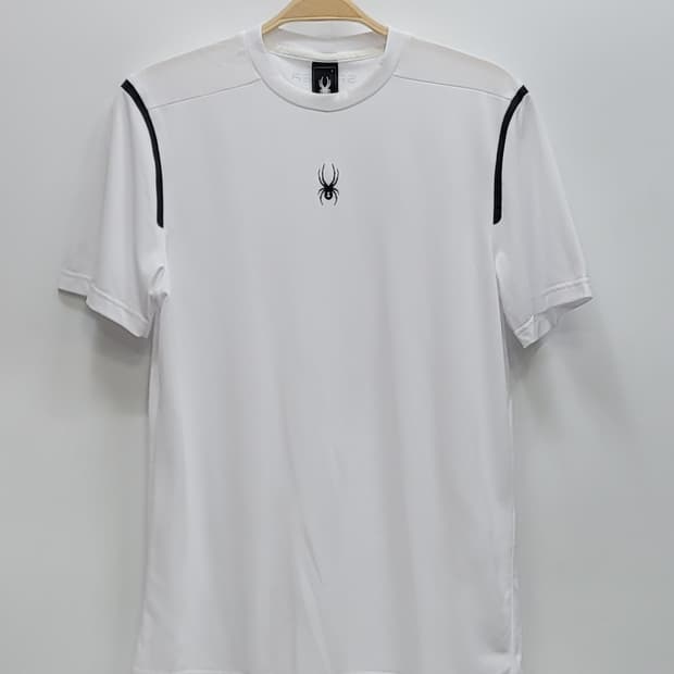 SPYDER 24SS 스파이더 슬리브 웰딩 반팔 티셔츠 / 남 L 화이트