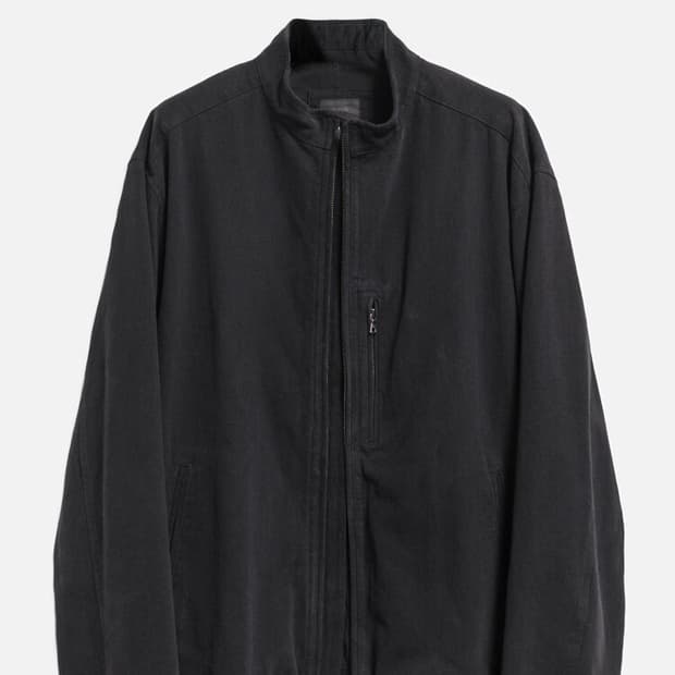 고낙 브러쉬드 코튼 고스트 자켓-블랙(2사이즈)