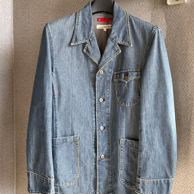 일본 빈티지 데님 청자켓