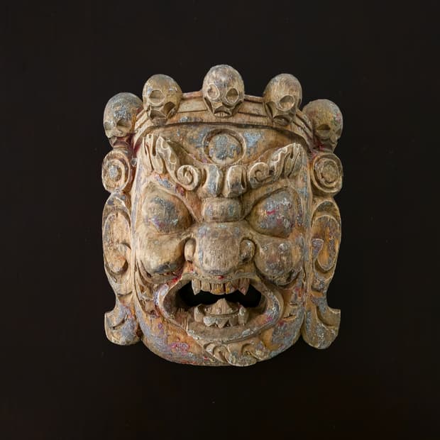 Himalayan Mahakala Apotropaic Mask