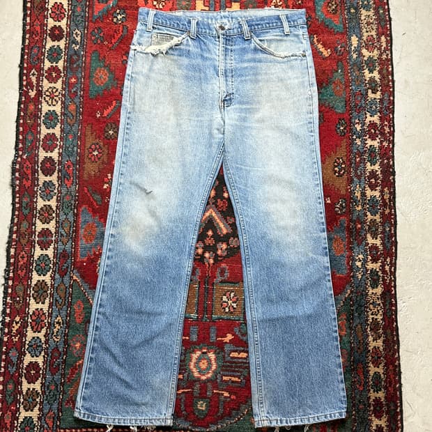 80’s USA Made 빈티지 리바이스 517 오렌지탭 부츠컷