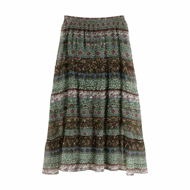 Deep Forest Bohemian Skirt