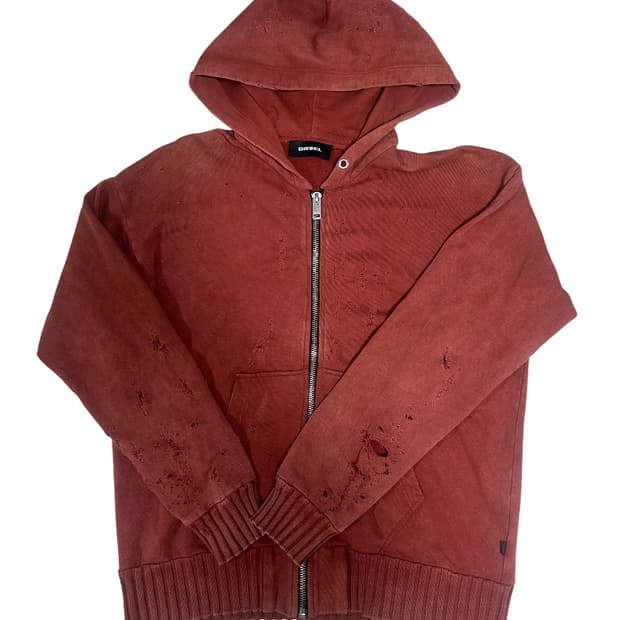 디젤 데미지 후드집업