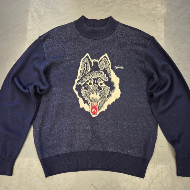 90s MISSONI wolf knit