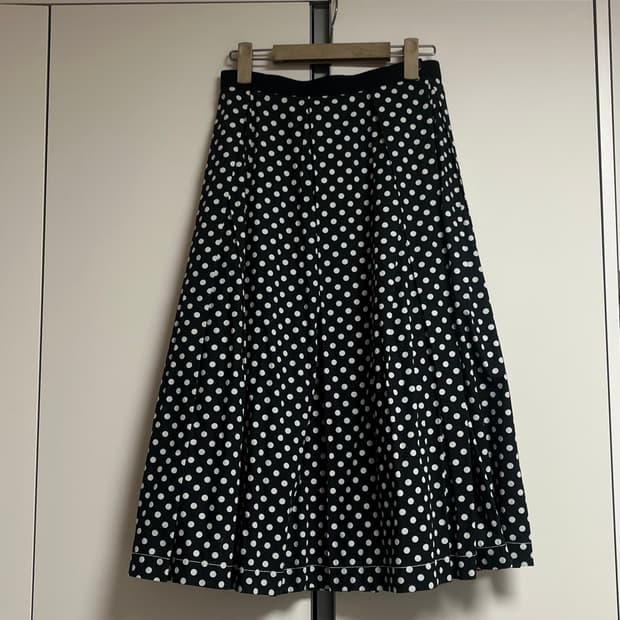 tricot COMME des GARCONS 도트 스커트