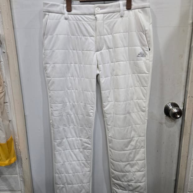 105,XL )) ADIDAS 아디다스 기모 두꺼운 바지! 디자인 이뻐요