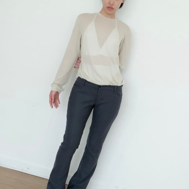 Chiyagi 키야기 팬츠 차콜 구해요