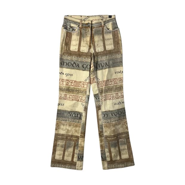 [GK] 지케이 자카드 데님팬츠