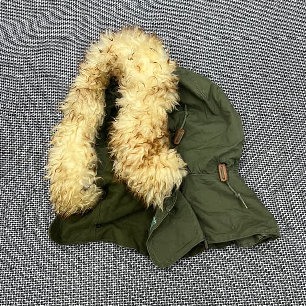 미군 m-65 파카 후드 모자