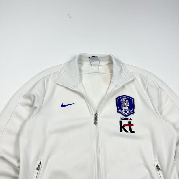 나이키 축구 국대 KT 화이트 트랙탑 져지 (XL)