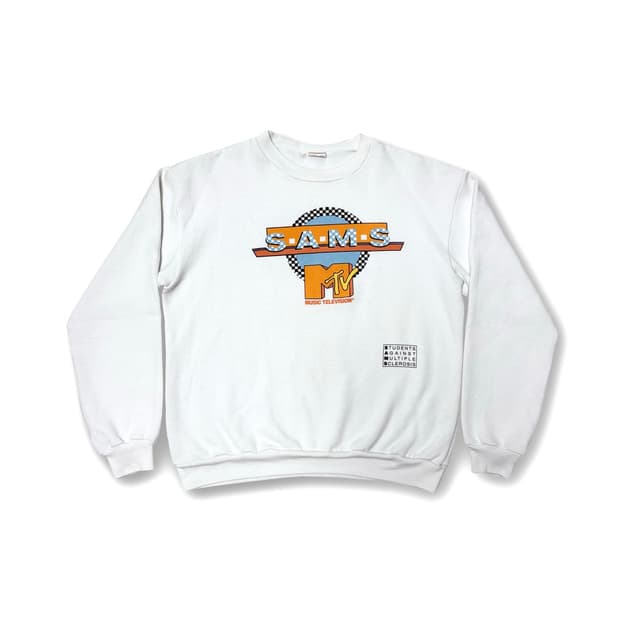 80’s MTV × SAMS × Ford 기금 행사 프로모션 스웻셔츠