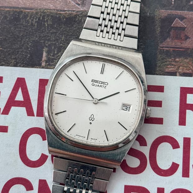 Seiko 세이코 쿼츠 스퀘어 1976