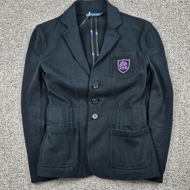 폴로랄프로렌 코튼 베이직 블레이저 자켓 ( 5 i ) / 10181