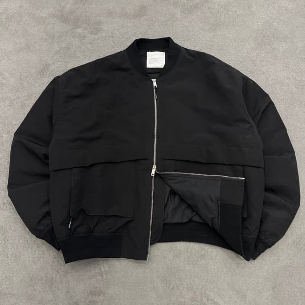 L 코드그라피 MA-1 투웨이 항공 점퍼