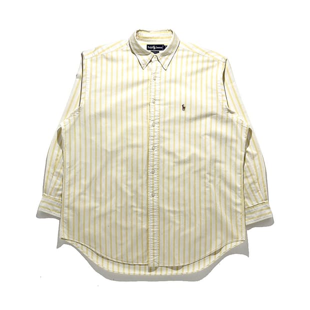 PRL Stripe Shirts Yellow