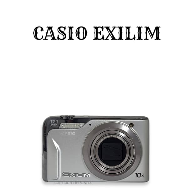 (박스🫶🏻) 카시오 엑슬림 H10 빈티지 디지털 카메라 디카