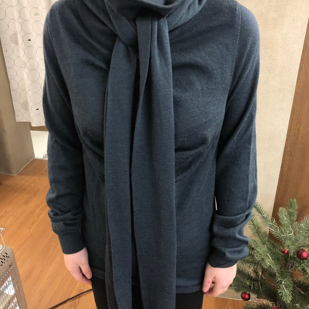 Maison martin marjiela 아카이브 오프터틀 머플러 니트