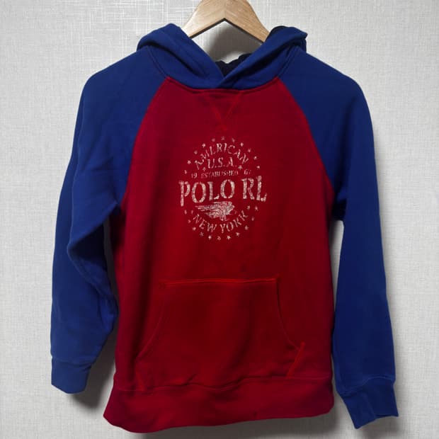 폴로 랄프로렌 키즈 후드티 L(14-16) 