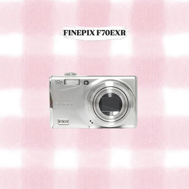 후지필름 파인픽스 F70EXR 실버 빈티지디카