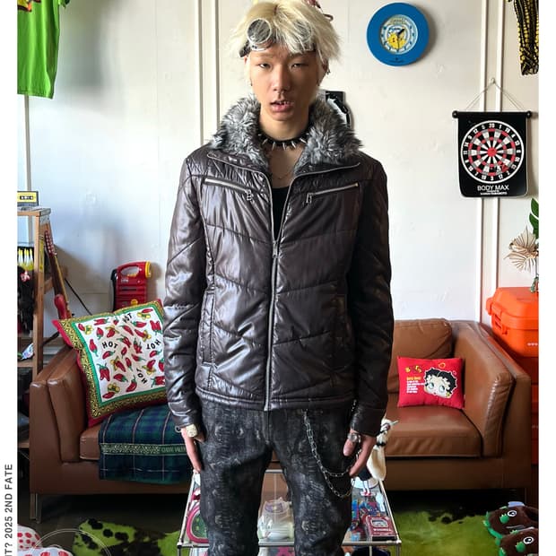 90-00s LOUIS CHAVLON V-Kei Fur Padded JK