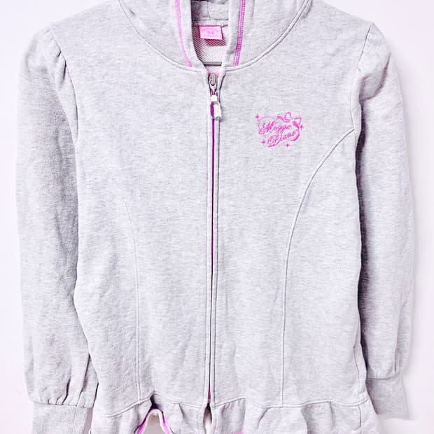 메조피아노 회핑 후드집업 페어리계 러블리 헤이세이 히메갸루 핀터깔