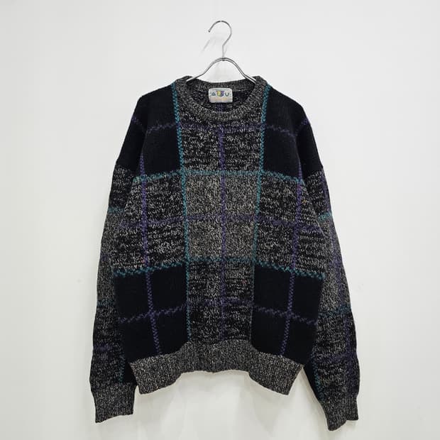 헤비 울 빈티지 니트