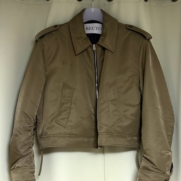 렉토 23fw 툴루즈 나일론 봄버 자켓