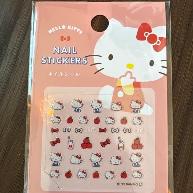 헬로키티 네일 스티커 