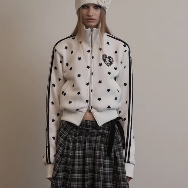 셋업이엑스이 스타 스포티 집업