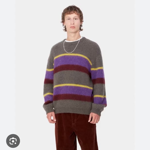 Carhartt WIP MERTON sweater 칼하트모헤어스웨터