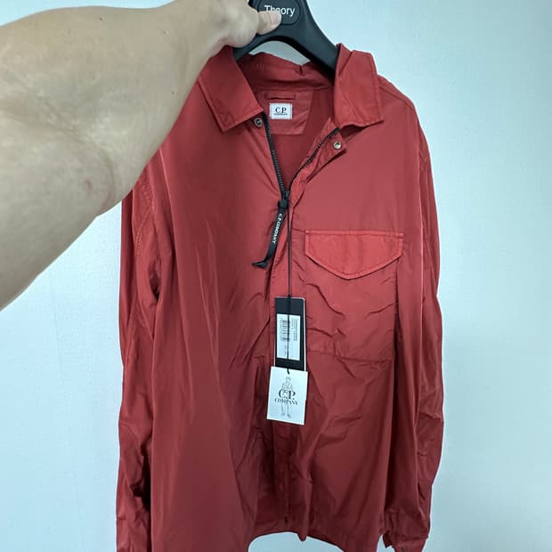 CP컴퍼니 크롬R 렌즈와펜 셔츠 자켓/바람막이