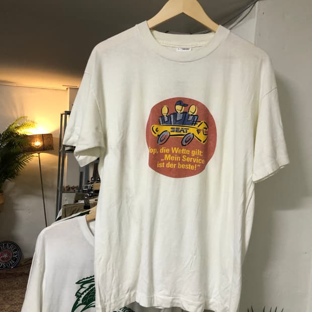 Screen Star White tee