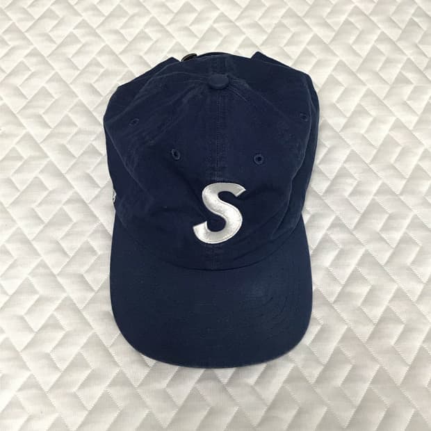 슈프림 고어텍스 S 로고 6-패널 캡 인디고