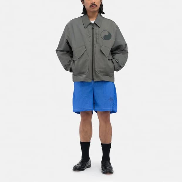 스투시 아워레가시 워크샵 파라레스큐 자켓 머드