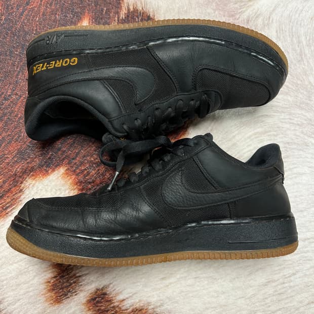 나이키 에어포스 1 고어텍스 블랙 285mm