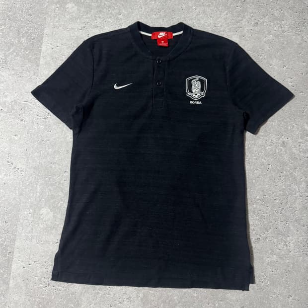 나이키 대한민국 국대 헨리넥 반팔 티